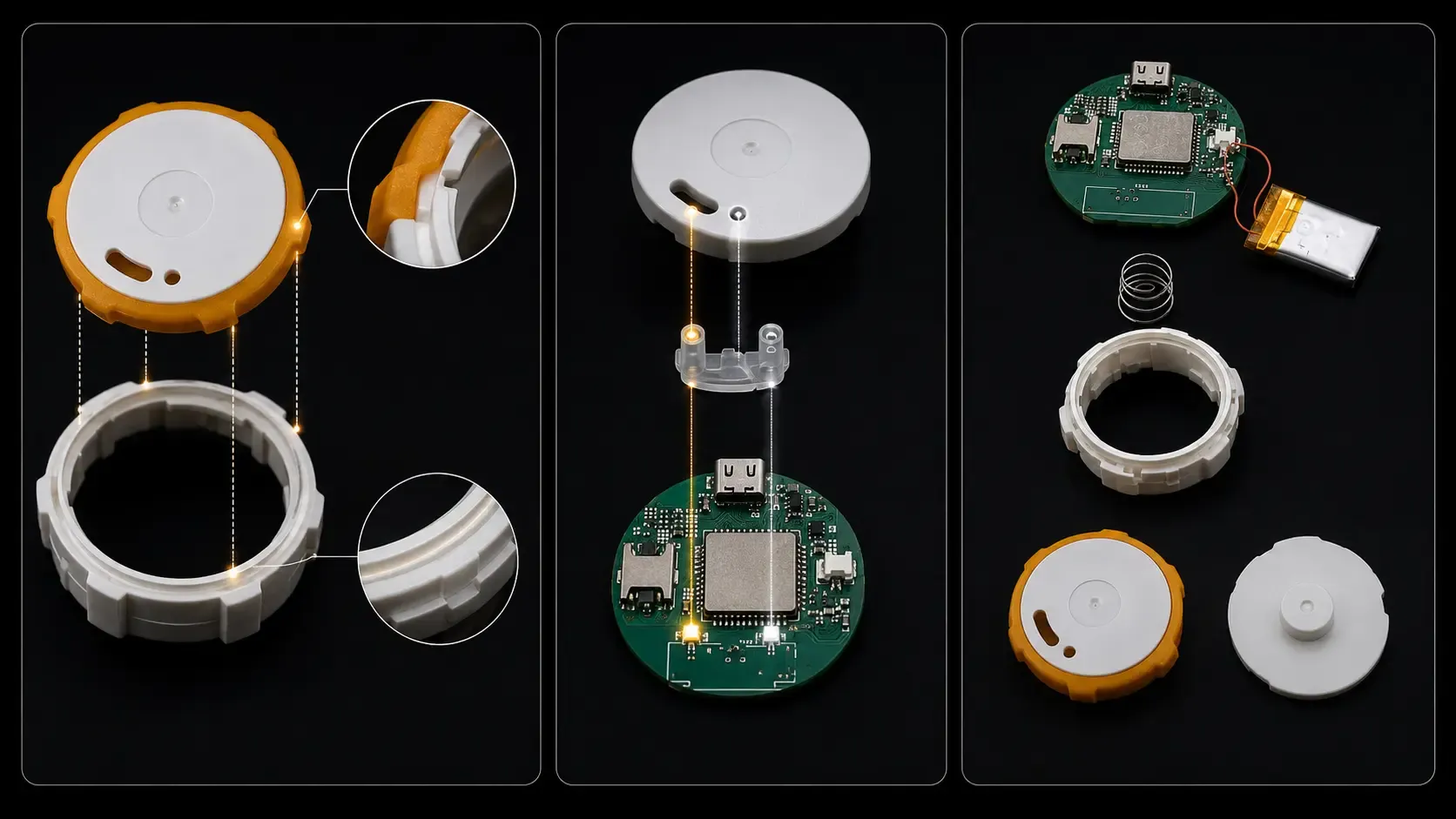 Engineering a tamper feature that breaks cleanly without damaging the PCB